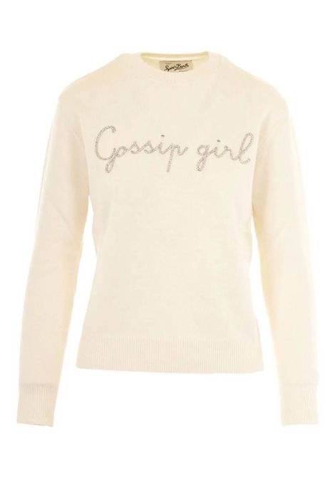 Pull Donna con ricamo SAINT BARTH | QUE0010 NEW QUEEN03954I GOSSIP GIRL 10AR EMB